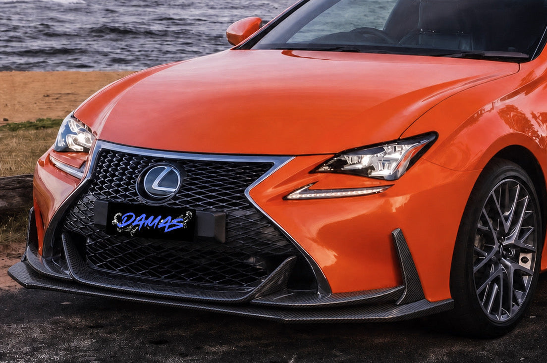 Lexus RC350 Dual Element Front Splitter