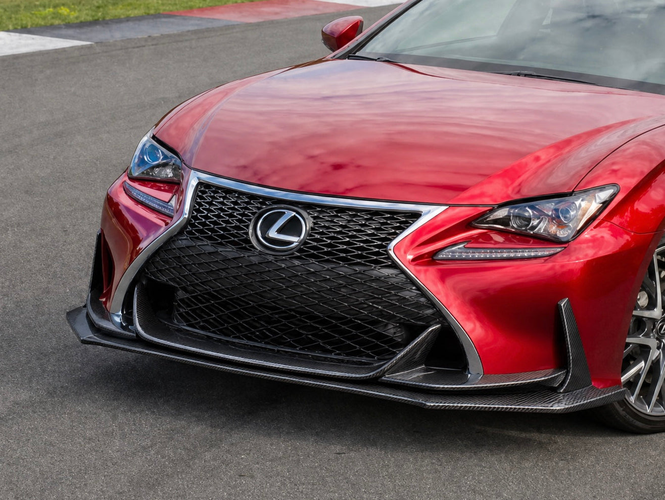 Lexus RC350 Dual Element Front Splitter